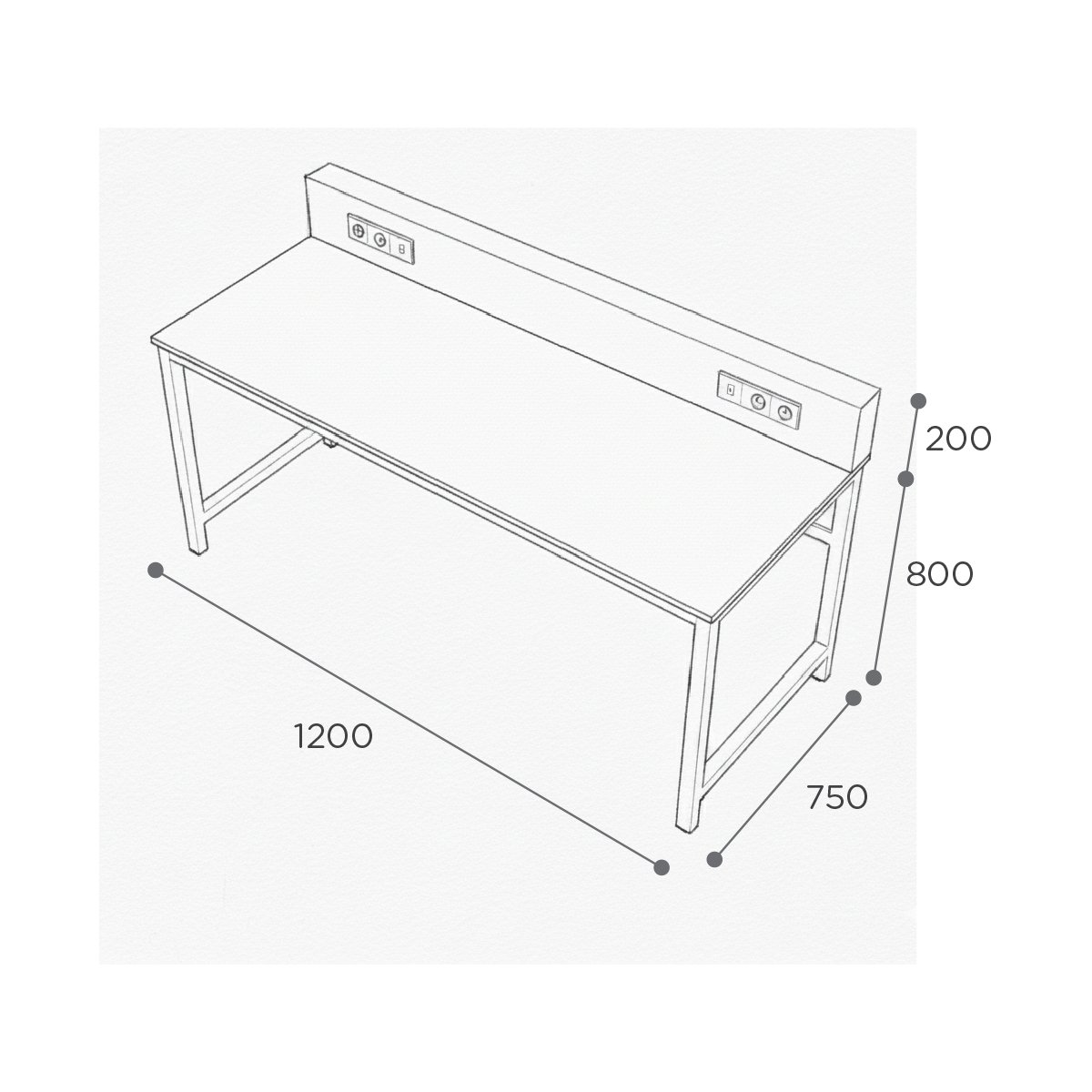 Laboratorium Table LF-050 - Image 3