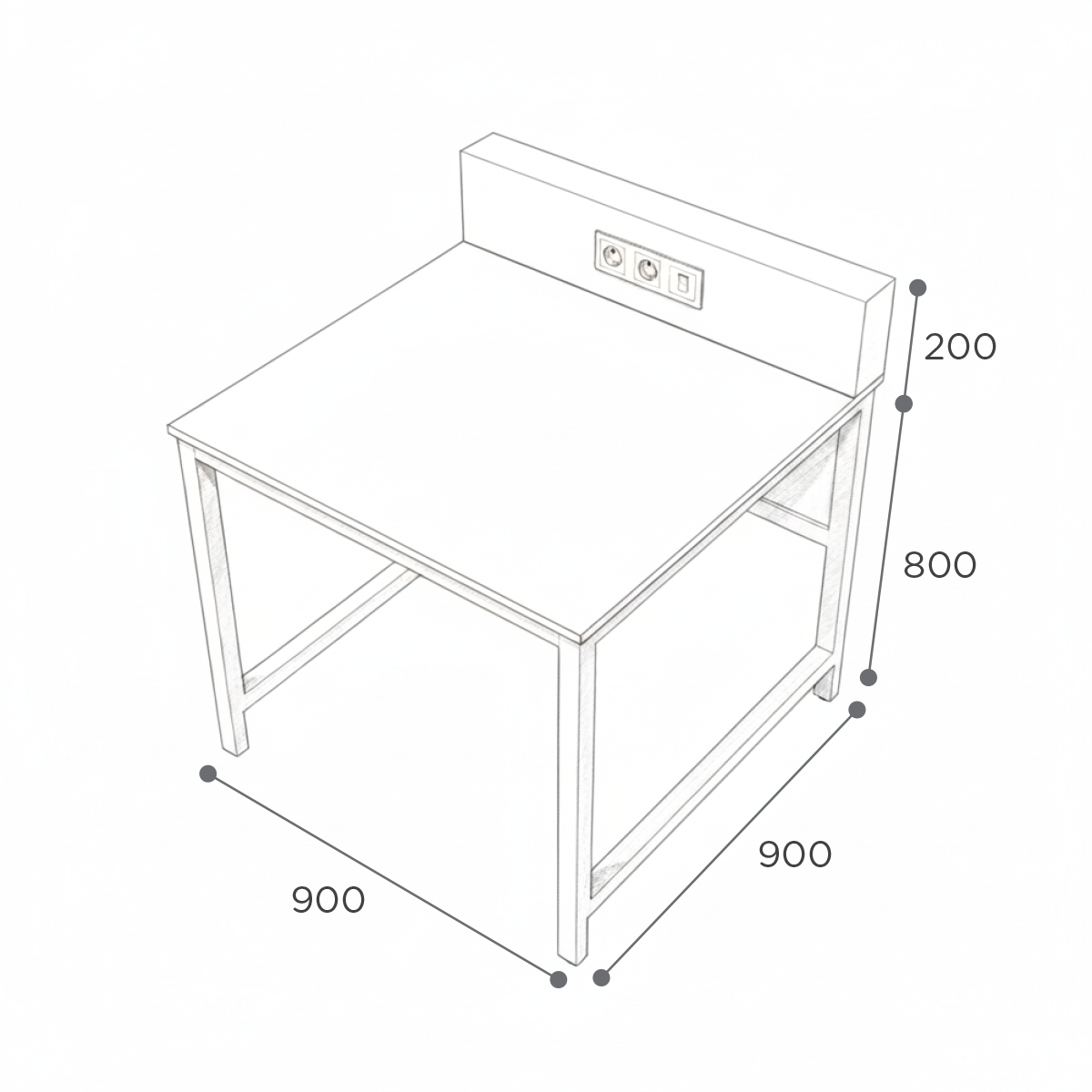 Laboratorium Table LF-060 - Image 3